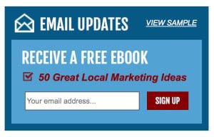Email archive sample from Web Marketing Today
