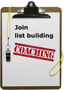 list building course, list building coaching, list building strategies