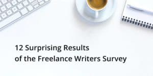 results of the freelance writers survey