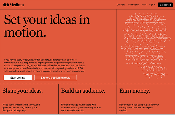 Medium's Creators page has a lot of resources for freelance content writers