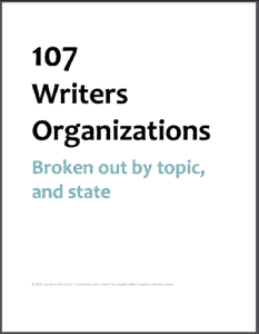 Professional Writers' Organizations